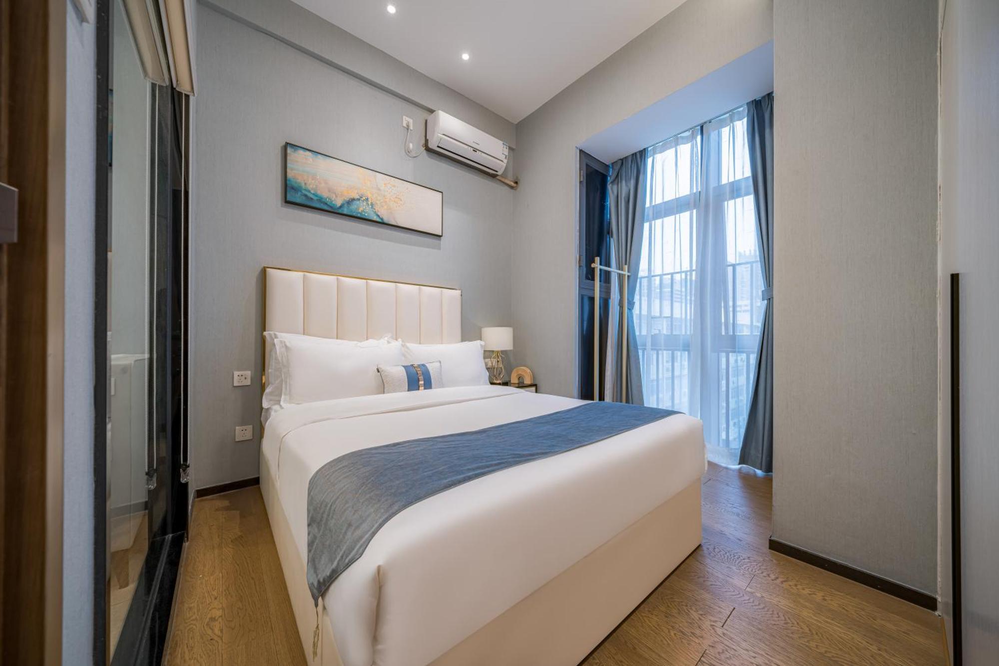 Gepai Executive Apartment - Shenzhen Futian Convention And Exhibition Center Exterior foto